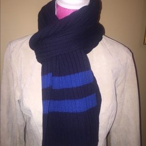 Navy scarf by JCREW
